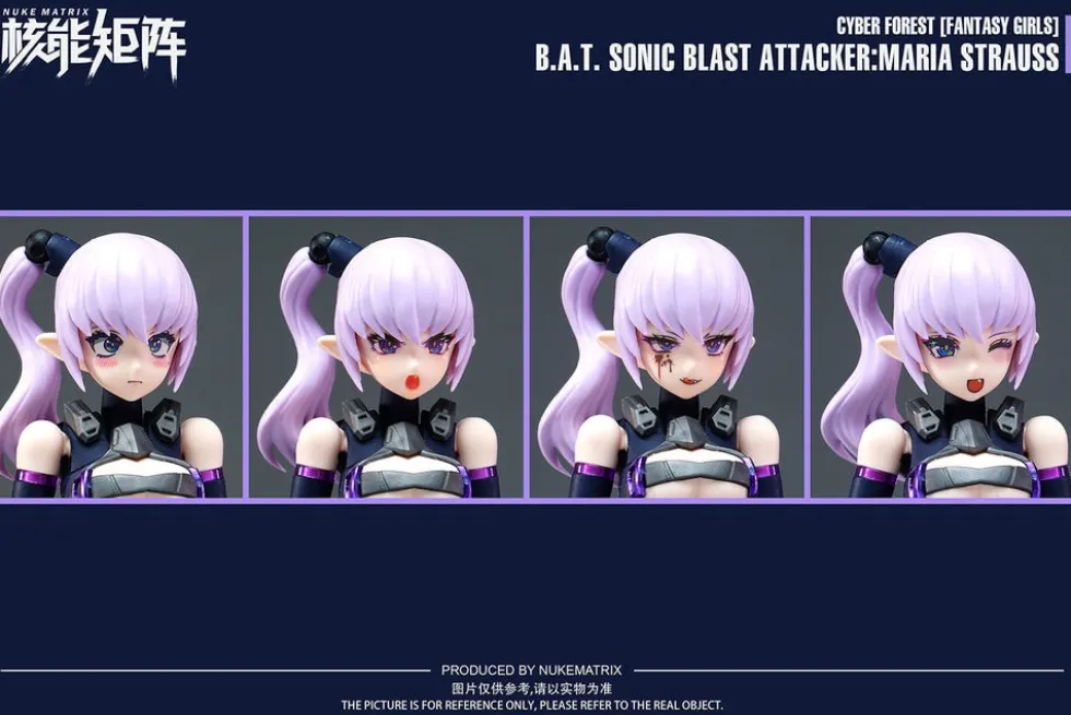 Cyber Forest (Fantasy Girls) B.A.T. Sonic Blast Attacker Maria Strauss
