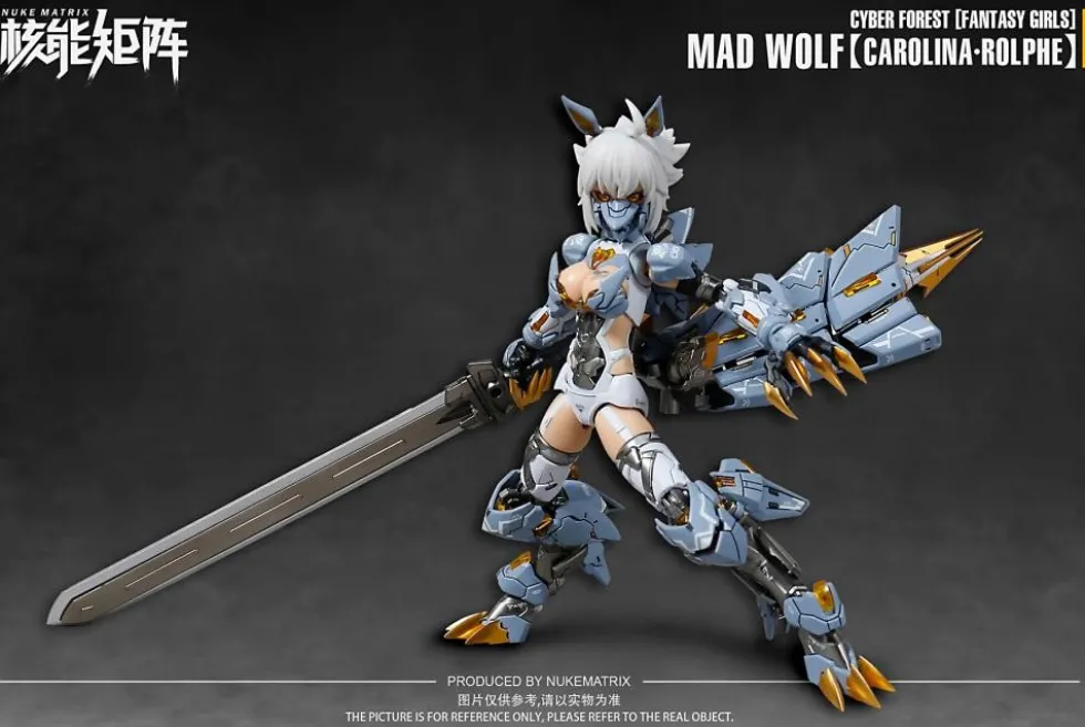 Cyber Forest (Fantasy Girls) Mad Wolf Carolina-Rolphe