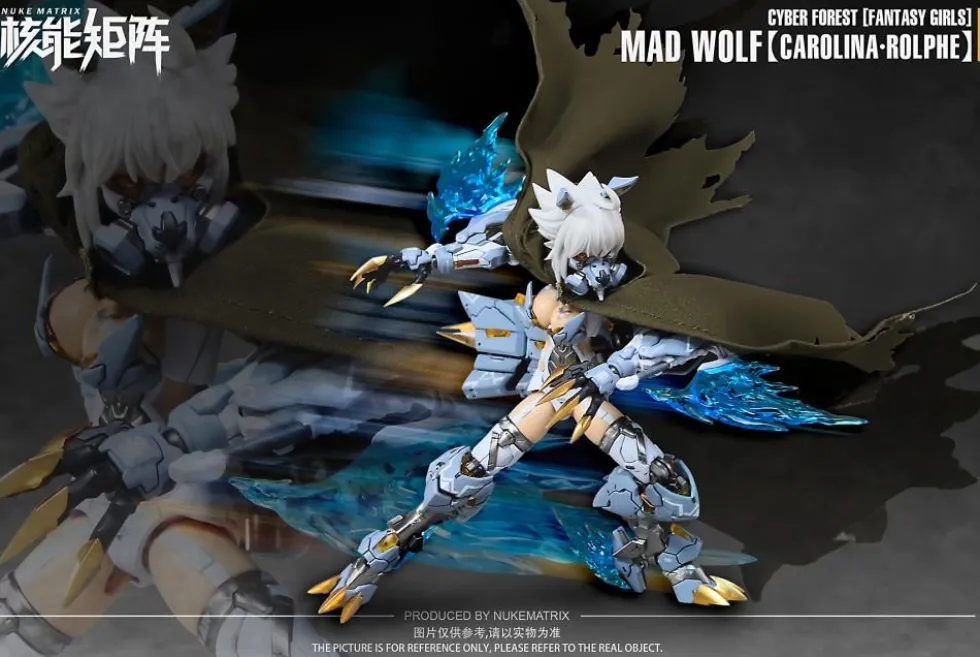 Cyber Forest (Fantasy Girls) Mad Wolf Carolina-Rolphe