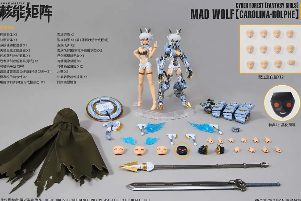 Cyber Forest (Fantasy Girls) Mad Wolf Carolina-Rolphe