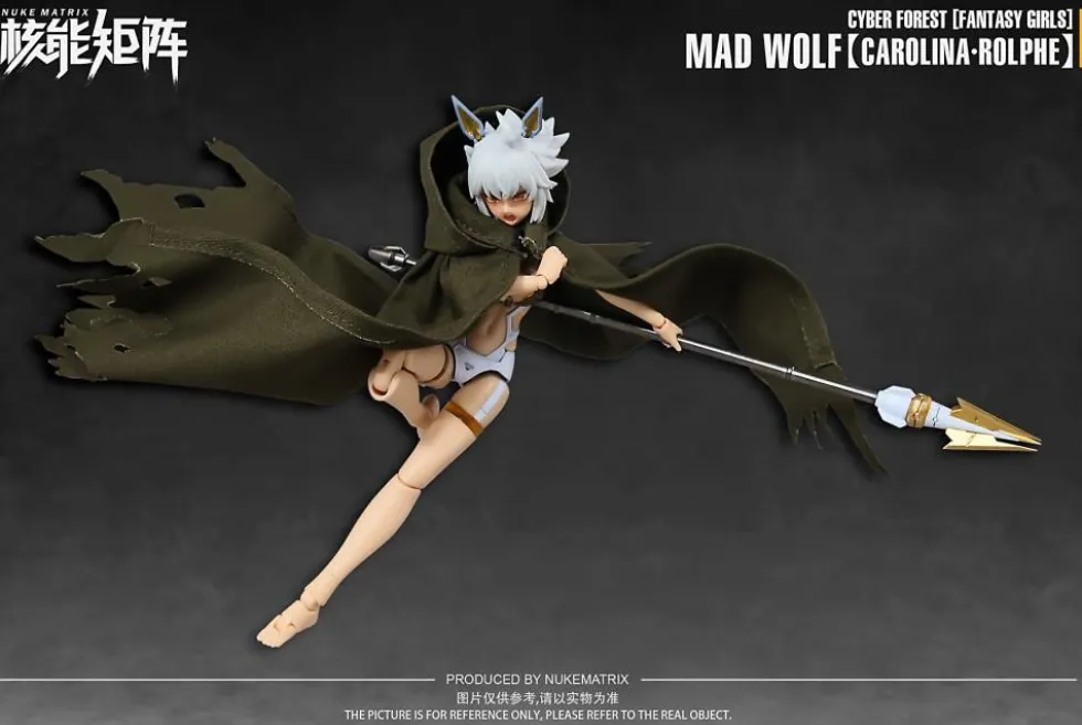 Cyber Forest (Fantasy Girls) Mad Wolf Carolina-Rolphe