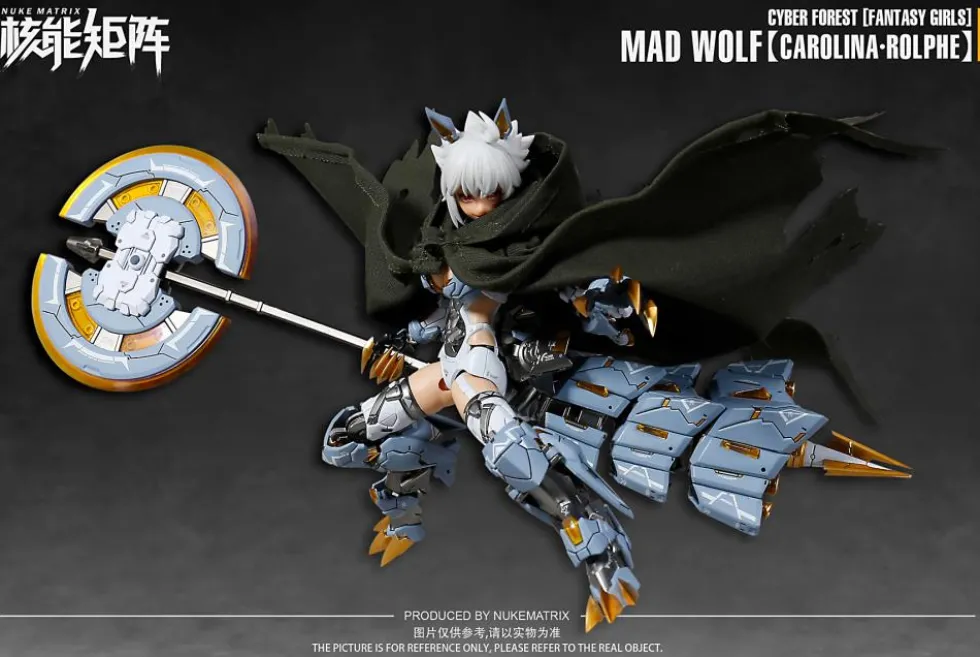 Cyber Forest (Fantasy Girls) Mad Wolf Carolina-Rolphe