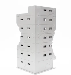 1/100 Destroyed Building 3