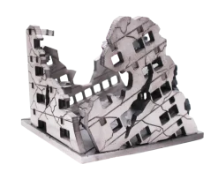 1/100 Destroyed Building 12