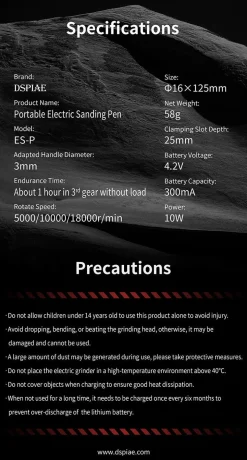 ES-P Portable Electric Sanding Pen