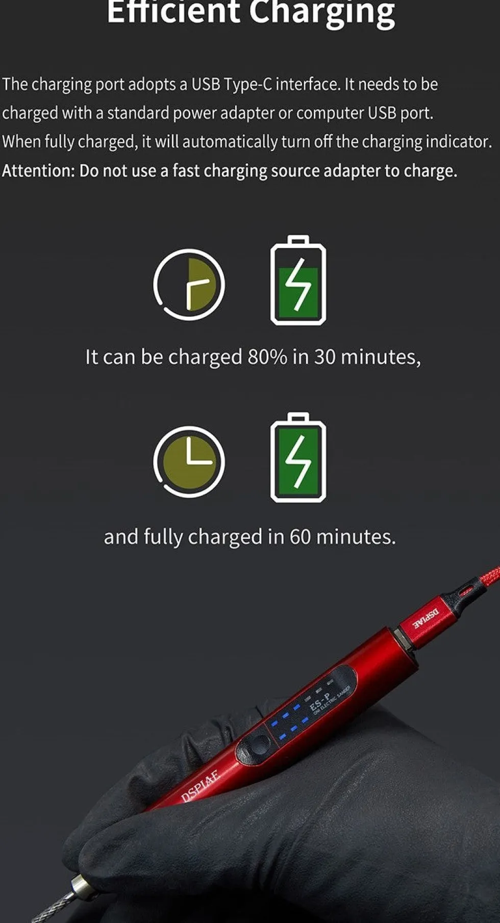 ES-P Portable Electric Sanding Pen