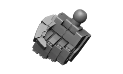 EX-01 Square Type Hands (Set A) - XS