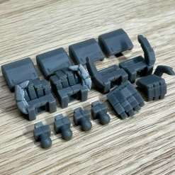 EX-01 Square Type Hands (Set A) - XS