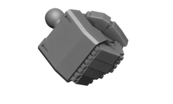 EX-01 Square Type Hands (Set A) - XS