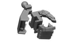 EX-01 Square Type Hands (Set A) - XS