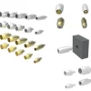 EZ Gun Muzzle Regular Silver (10 pcs) - 1.0mm