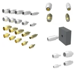 EZ Gun Muzzle Regular Silver (10 pcs) - 1.0mm