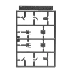 F Hand - Square Fingers