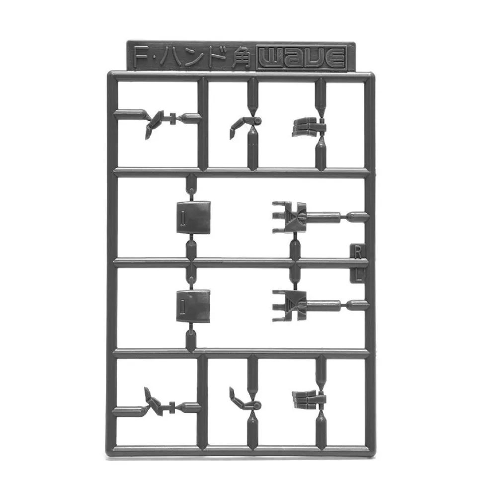 F Hand - Square Fingers