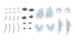 Figure-rise Blast Wave Effect (White)