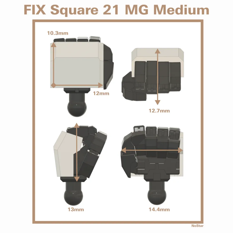 FIX Square 21 MG - Small