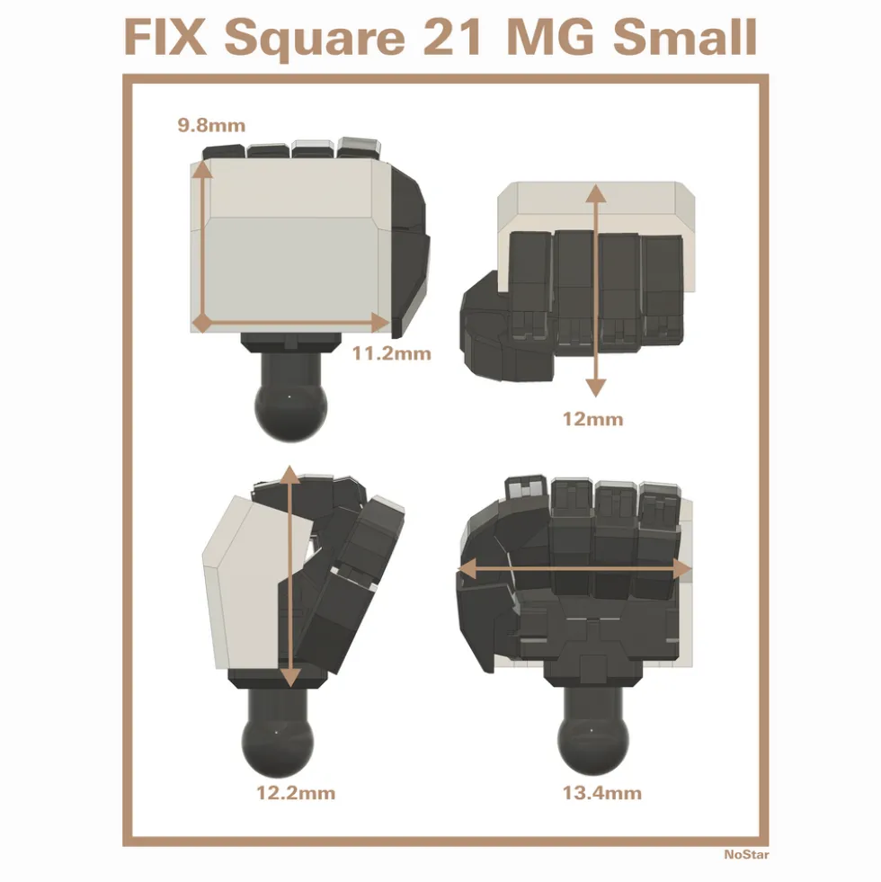 FIX Square 21 MG - Small