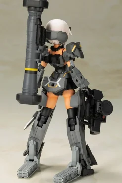 Frame Arms Girl Gourai Kai (Black) with FGM148 Type Anti-Tank Missile