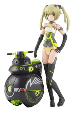 Frame Arms Girl x Maruttoys Innocentia (Racer Ver.) & Noseru (Racing Specs Ver.)