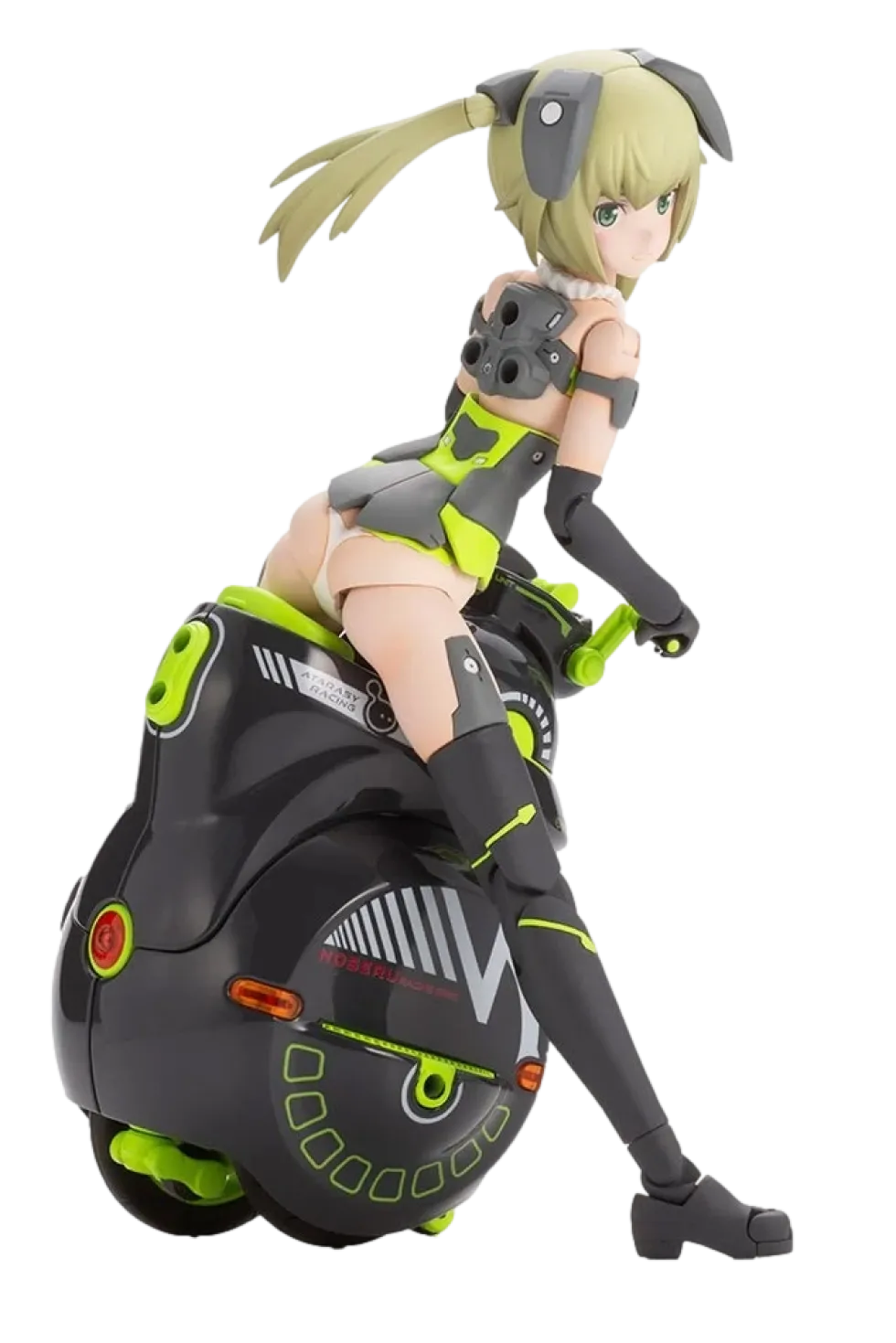 Frame Arms Girl x Maruttoys Innocentia (Racer Ver.) & Noseru (Racing Specs Ver.)