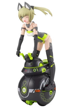 Frame Arms Girl x Maruttoys Innocentia (Racer Ver.) & Noseru (Racing Specs Ver.)