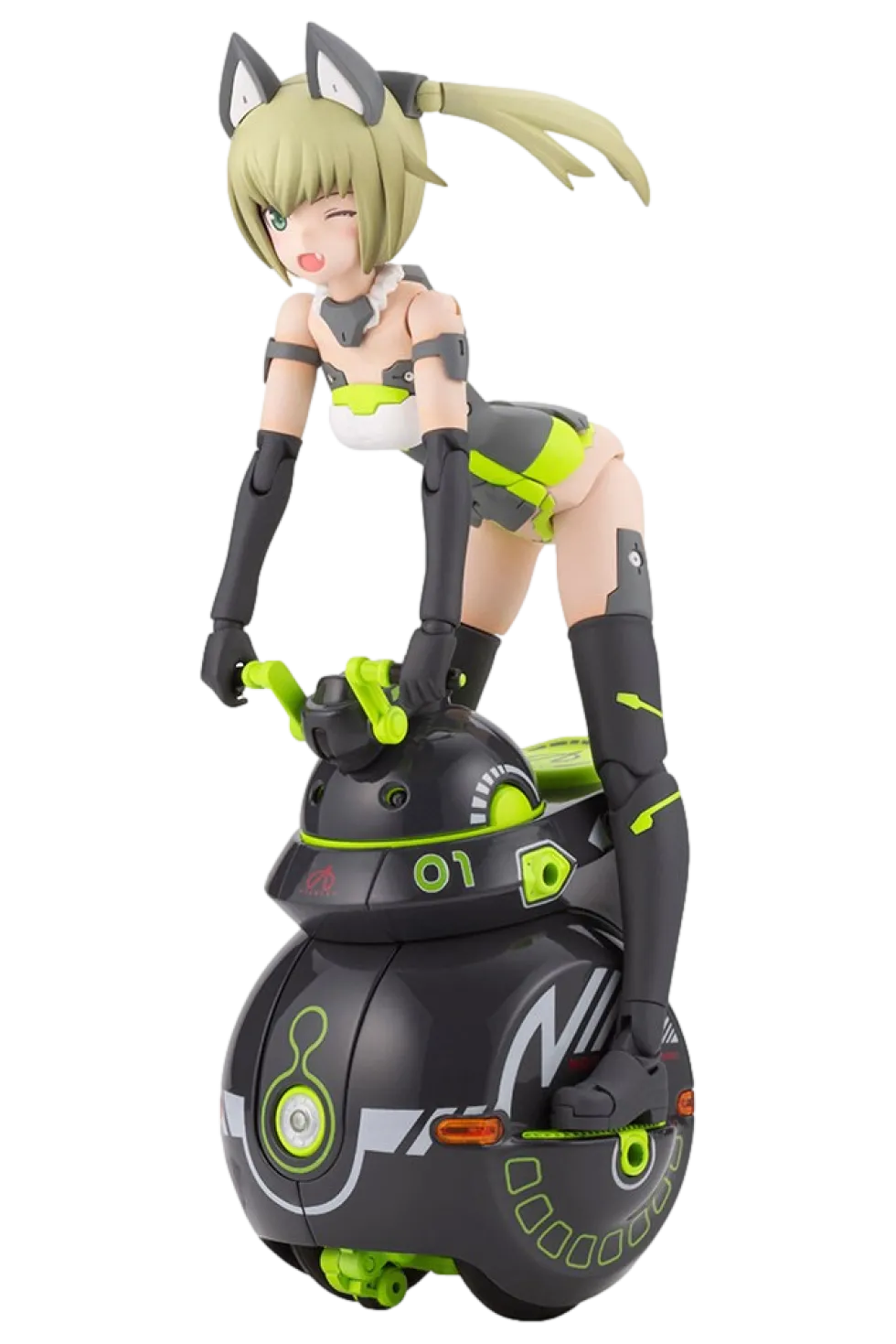 Frame Arms Girl x Maruttoys Innocentia (Racer Ver.) & Noseru (Racing Specs Ver.)