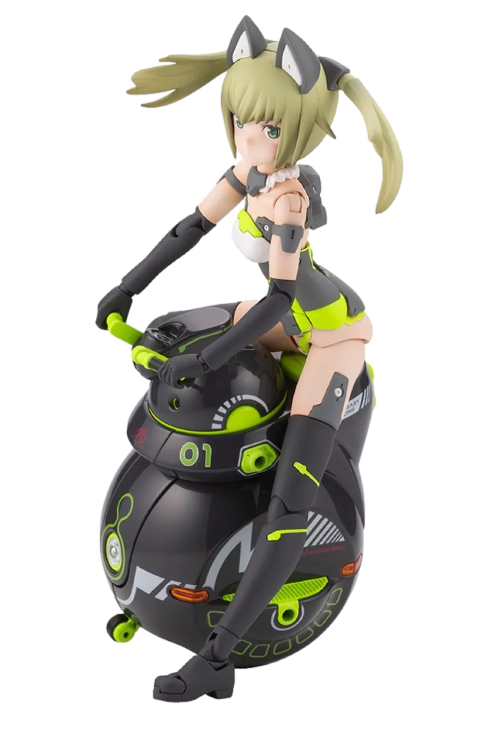Frame Arms Girl x Maruttoys Innocentia (Racer Ver.) & Noseru (Racing Specs Ver.)