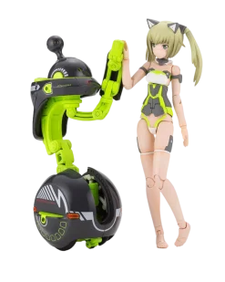 Frame Arms Girl x Maruttoys Innocentia (Racer Ver.) & Noseru (Racing Specs Ver.)