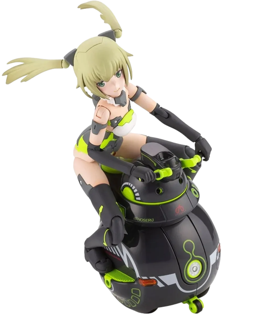 Frame Arms Girl x Maruttoys Innocentia (Racer Ver.) & Noseru (Racing Specs Ver.)