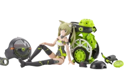 Frame Arms Girl x Maruttoys Innocentia (Racer Ver.) & Noseru (Racing Specs Ver.)