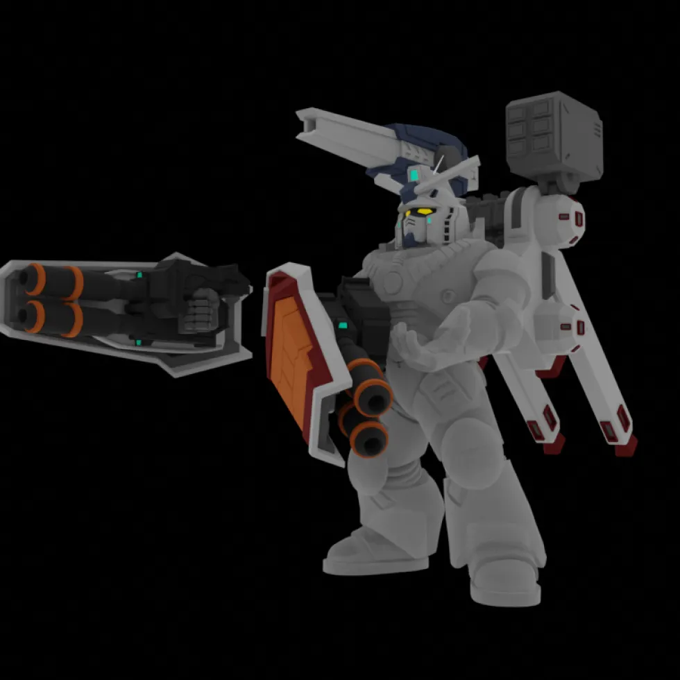 Full Armor Gundam Thunderbolt Bitz for Gundam Marines