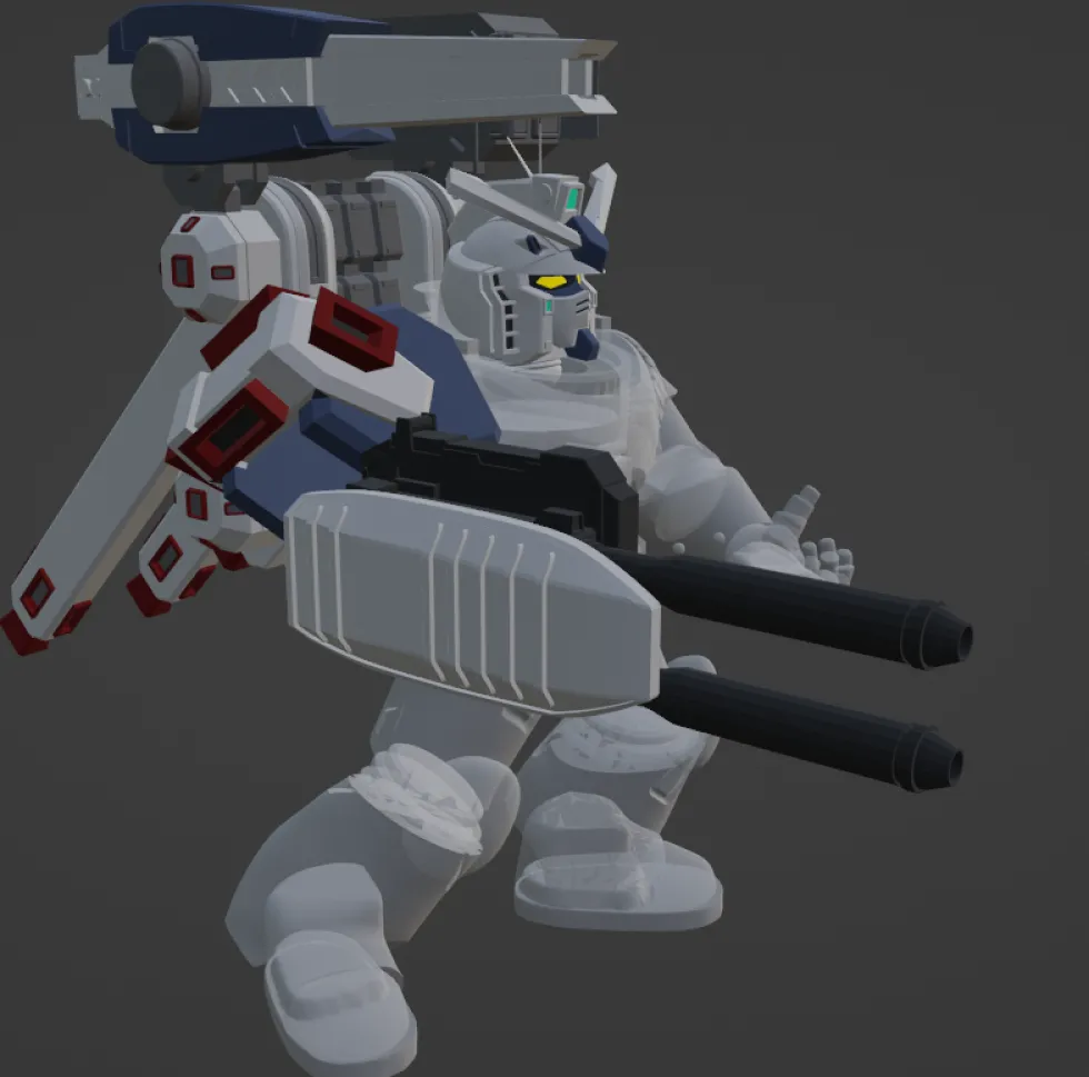 Full Armor Gundam Thunderbolt Bitz for Gundam Marines