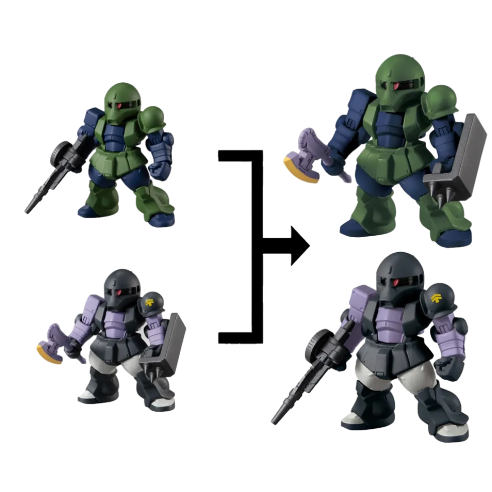 FW Gundam Converge Set 21 Mobile Suit Gundam