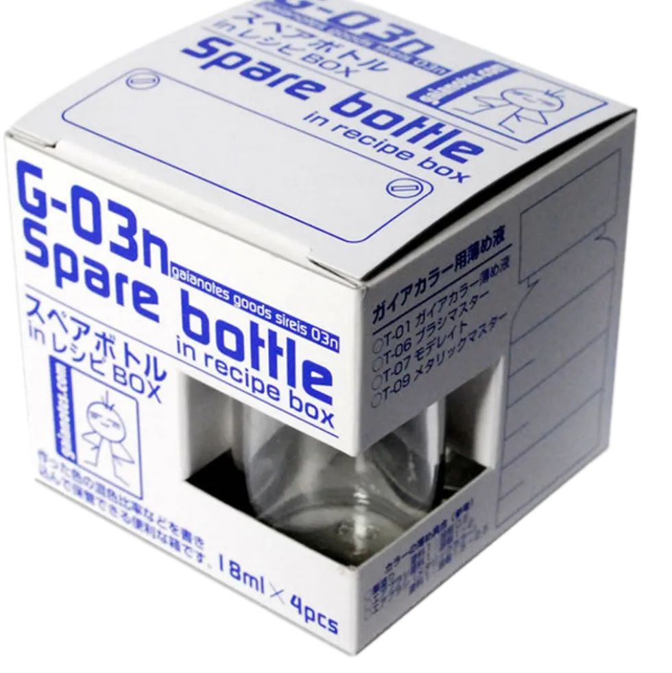 Gaia G-03N Spare Bottle in recipe box 4 pcs/box