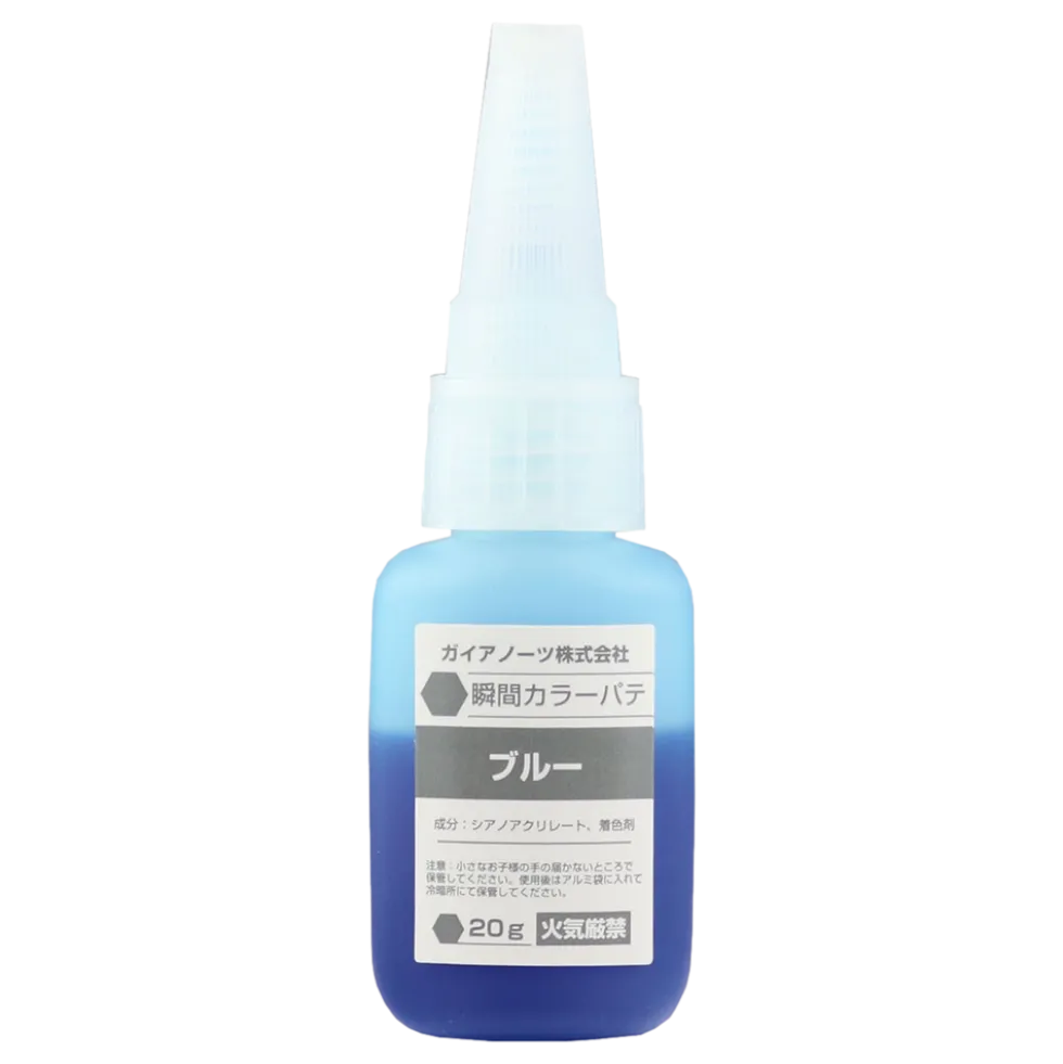 Gaia M-07Bn Instant Adhesive Color Putty Blue 20g