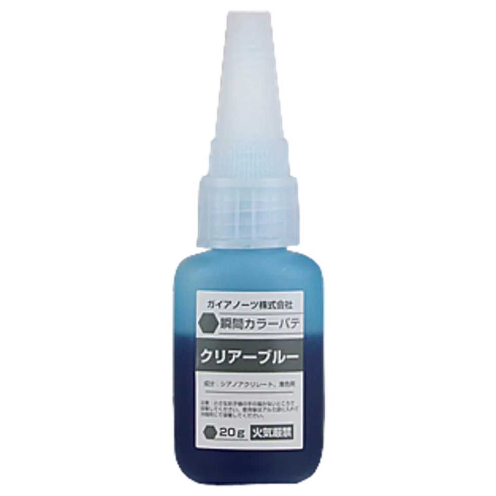 Gaia M-07CB Instant Adhesive Color Putty Clear Blue 20g