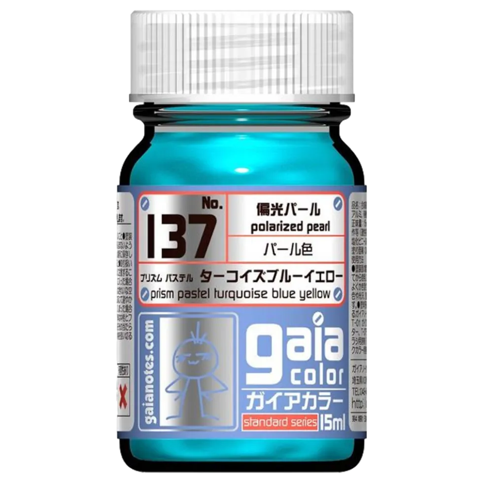 Gaia 137 Prism Pastel Turquoise Blue Yellow