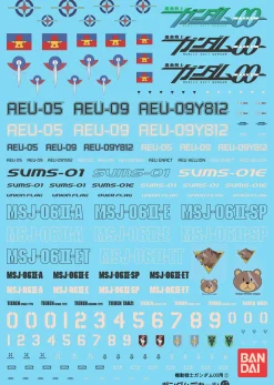 GD-47 HG Gundam 00 Multiuse Decals