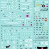 GD-119 HG Mobile Suit Gundam The Origin 3 Decals