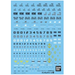 GD-30 HGUC Earth Federation 1 Decals