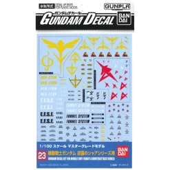 GD-23 MG Char's Counterattack Decals