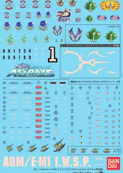 GD-48 MG Gundam Seed Astray Multiuse Decals