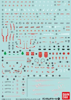 GD-111 RG Gundam Astray Frame Decals