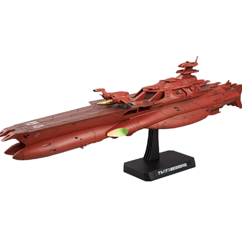 1/1000 Gelvades Glass Astro Battleship Carrier Darold Yamato 2199