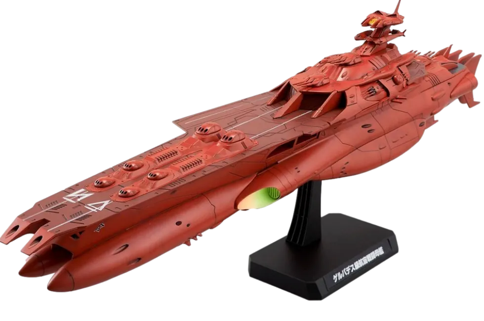 1/1000 Gelvades Glass Astro Battleship Carrier Darold Yamato 2199