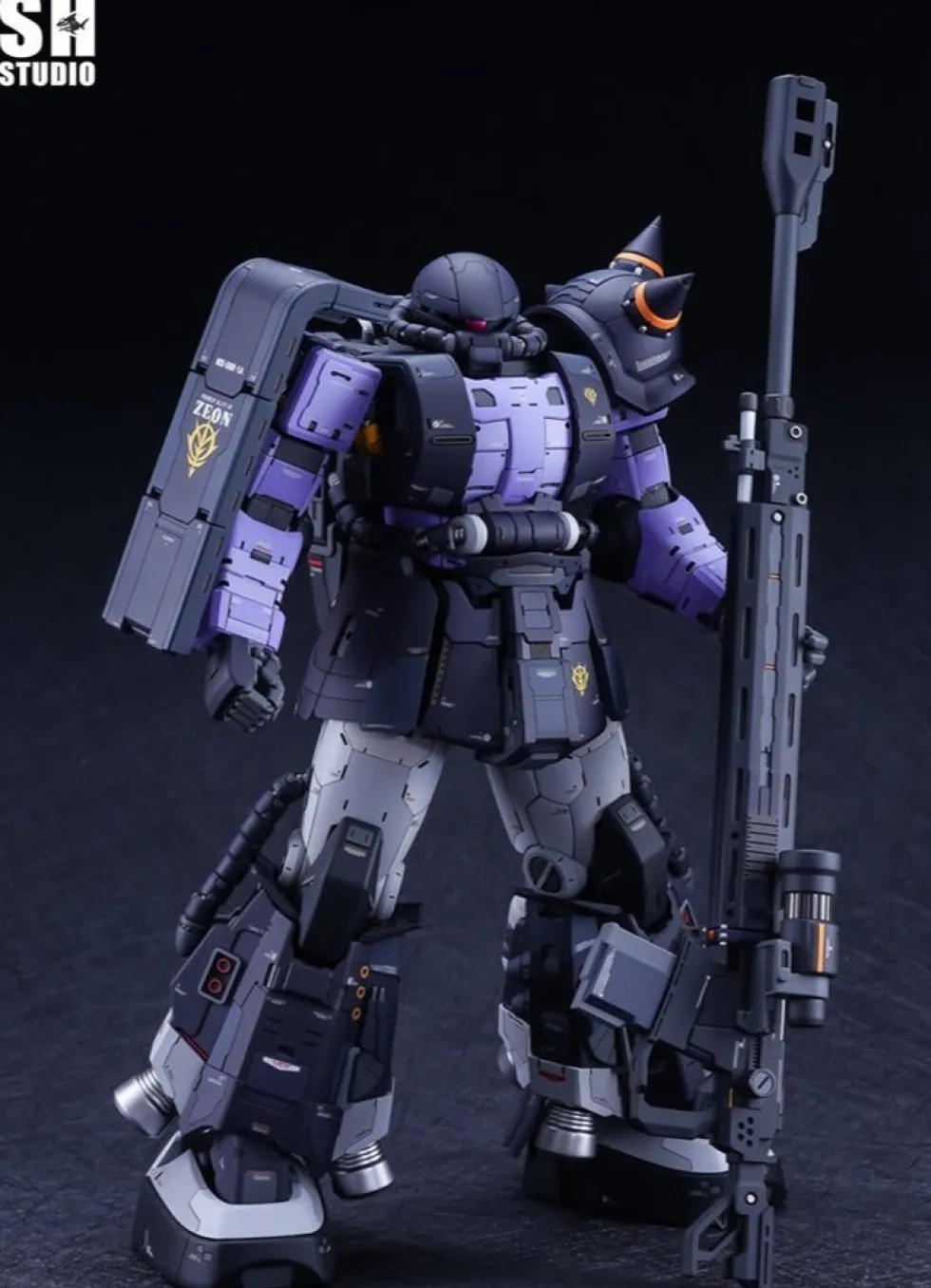 GMD 1/60 MS-06R-1A Zaku II Tri-Stars GK w/ Sniper Rifle