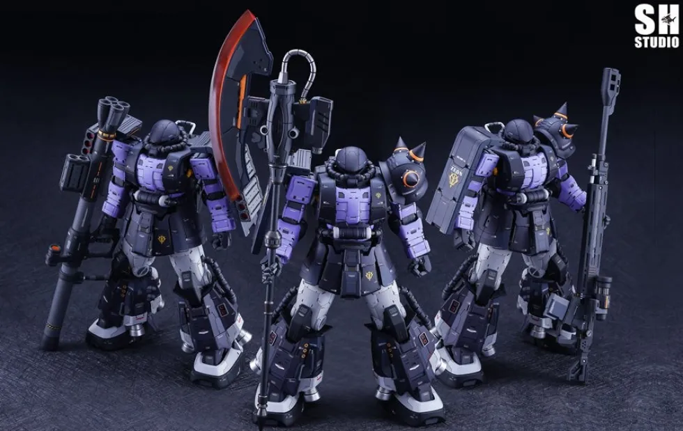 GMD 1/60 MS-06R-1A Zaku II Tri-Stars GK w/ Sniper Rifle