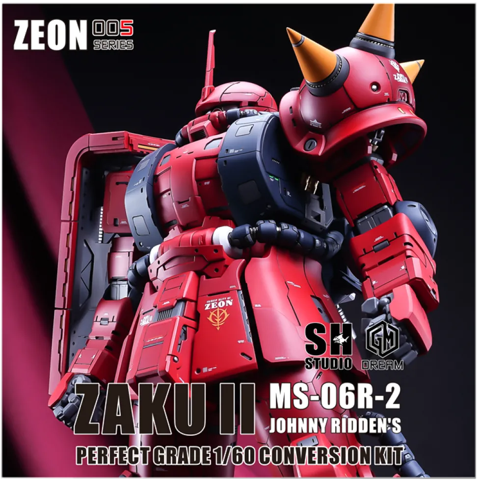 GMD 1/60 MS-06R-2 Zaku II Johnny Ridden GK