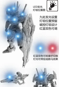 GMD 1/60 XVX-016 Gundam Aerial GK w/ LED Set