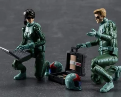 G.M.G. Mobile Suit Gundam Principality of Zeon Infantry Soldier & Char Aznable Figure Set